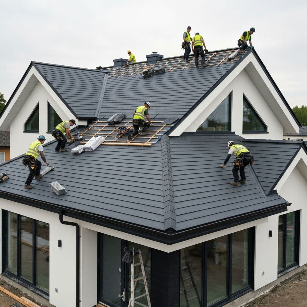 Professional roofing installation in Hollywood FL